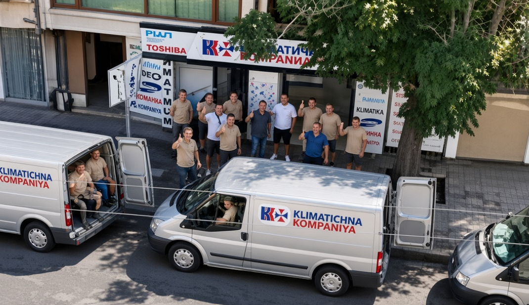 Екипът на Климатична Компания Бургас